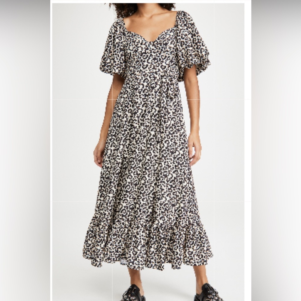 Sister Jane. Leopard Print Maxi Dress